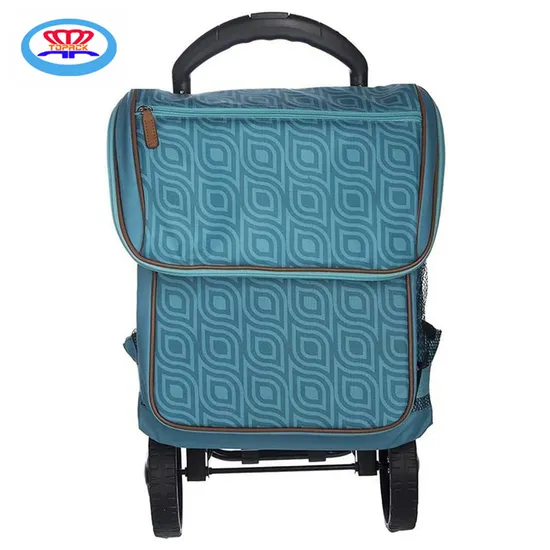 Large Capacity Collapsible Insulated Rolling Cooler Tote 