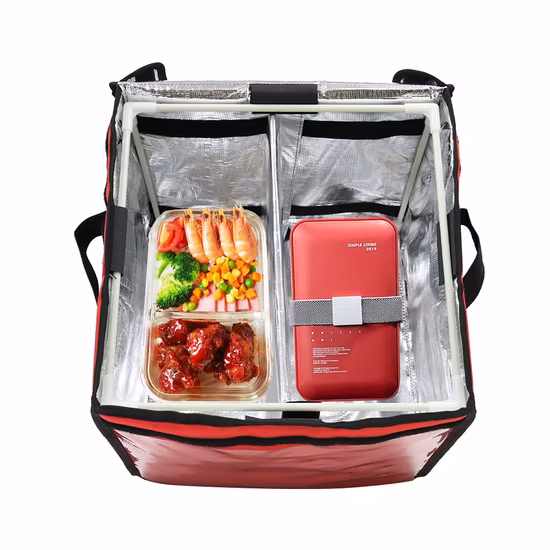 Insulated Thermal Waterproof Cooler Motorcycle Bag Bicycle Bag Bike Food Delivery Backpack