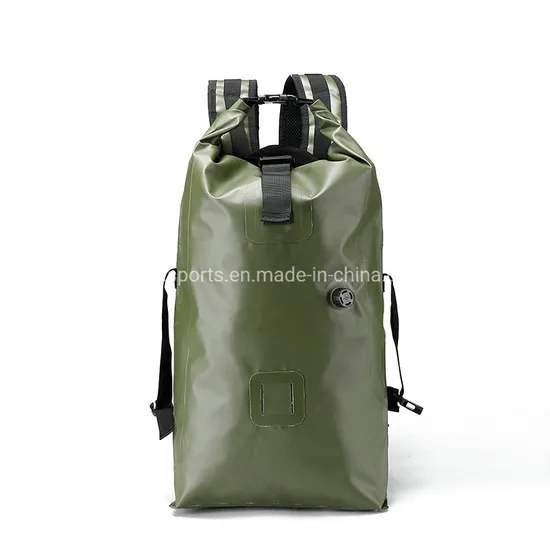 Outdoor Ocean 500d PVC Waterproof Dry Bag with Shoulder Strap, Waterproof Duffel Hiking Dry Bag Backpack 2L 5L 10L 20L 30L Storage Bag 