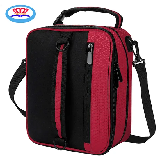 High Quality Expandable Insulated Lunch Cooler Tote with Shoulderstrap 