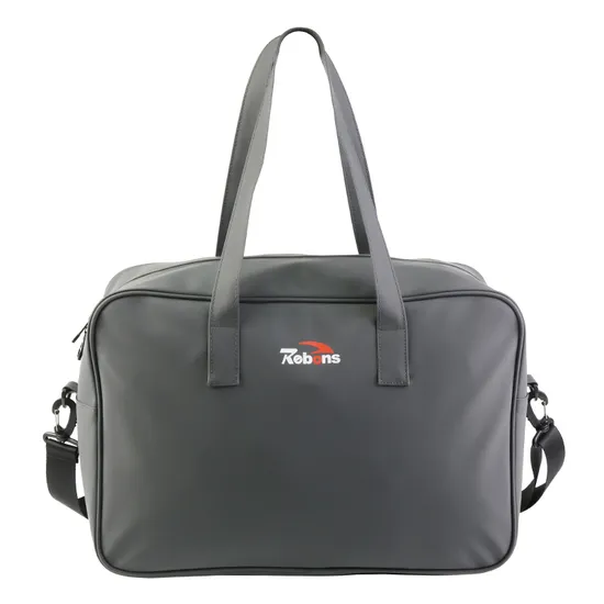 Custom Logo Waterproof Small Plain PU Leather Weekender Overnight Tote Duffel Bag Carry on Luggage Shoulder Duffle Sports Gym Travel Dry Bag for Men Women 