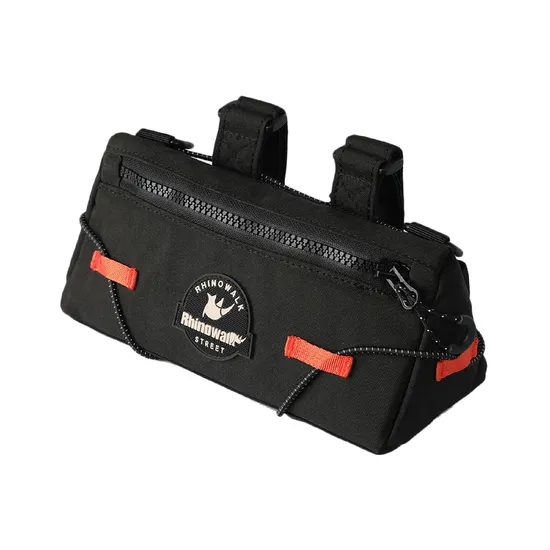 Rhinowalk Bct0202 for Folding Bicycle Handlebar Bag, Waterproof Nylon Bike Front Bag with Shoulder Strap 