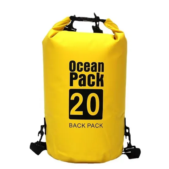 Custom Outdoor Drifting Swimming Floating Waterproof Bag Camping Hiking Dry Ocean Backpack 