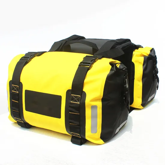 Motorcycle Waterproof Race Helmet Travel Bags Suitcase Saddlebags for Motorcycle Rear Seat 