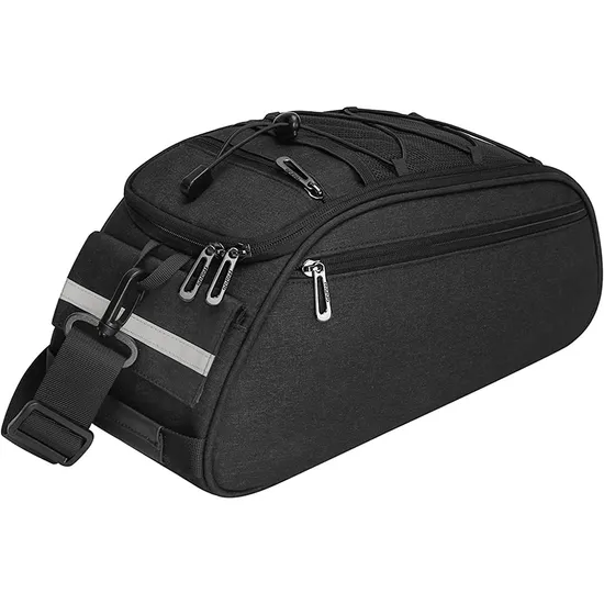 Bike Rack Bag, Waterproof Bicycle Pouch Cycling Carrier Storage Luggage Saddle Shoulder Bag 